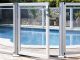 Portillon barriere de securite aluminium SECURAL coloris blanc