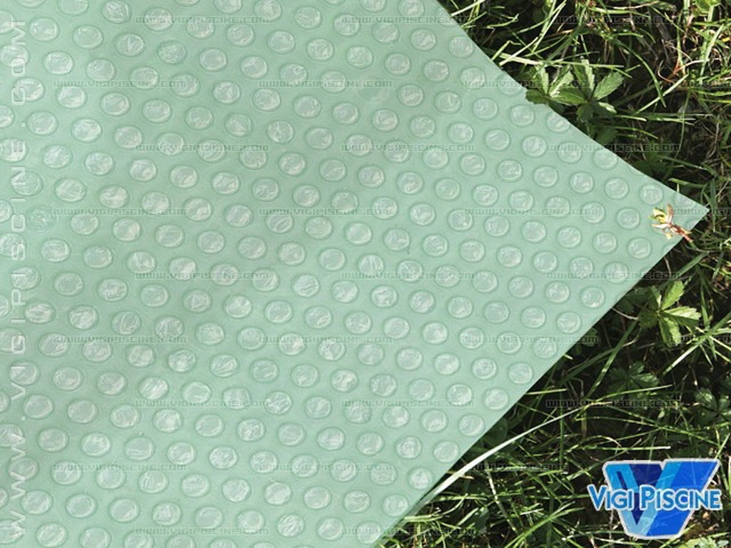 Tapis de sol nylon renforce MICROBULLES piscine hors-sol ronde Ø 4.0m