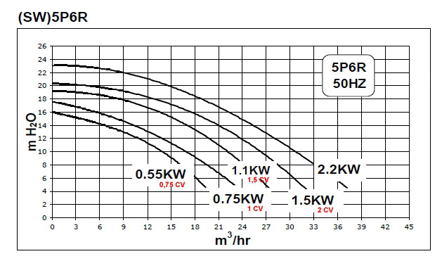 Pompe piscine Sta-Rite 5P6R STANDARD 22m³/h 1.5CV monophase - Sta-Rite 5P6R Qualité, performance et silence