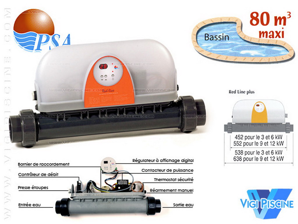 Rechauffeur PSA Red Line Plus RE-DE12 80m³