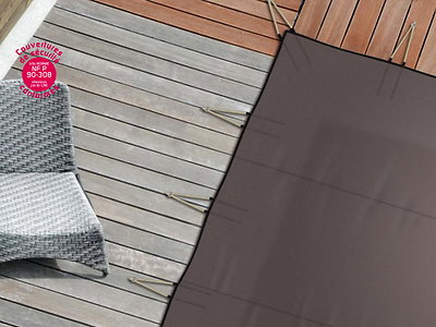 Image Couverture d'hivernage et de securite Albiges GRILLE COLD coloris vert et noir forme geometrique (m²)