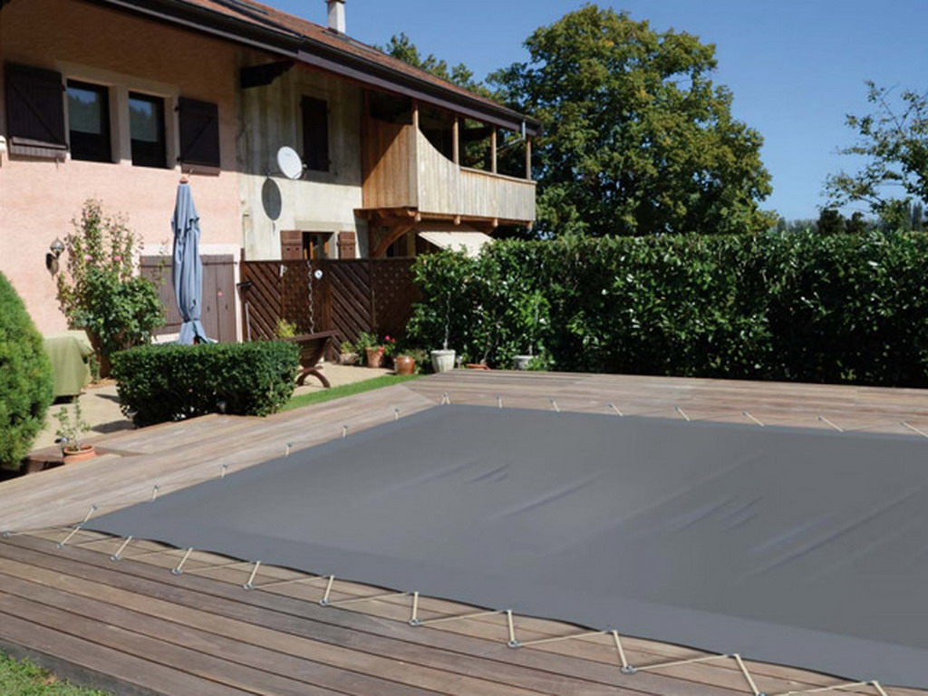 Couverture d'hivernage opaque Albiges VANCOUVER verte forme geometrique (m²)