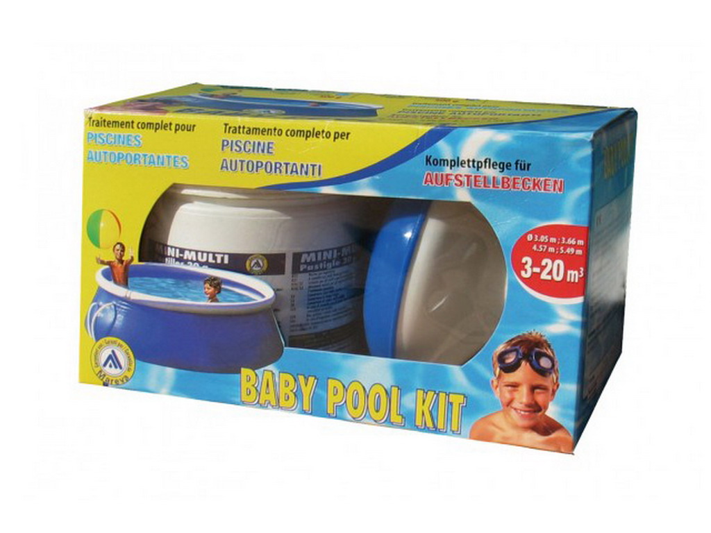 Kit de traitement au chlore BABY POOL piscine hors-sol