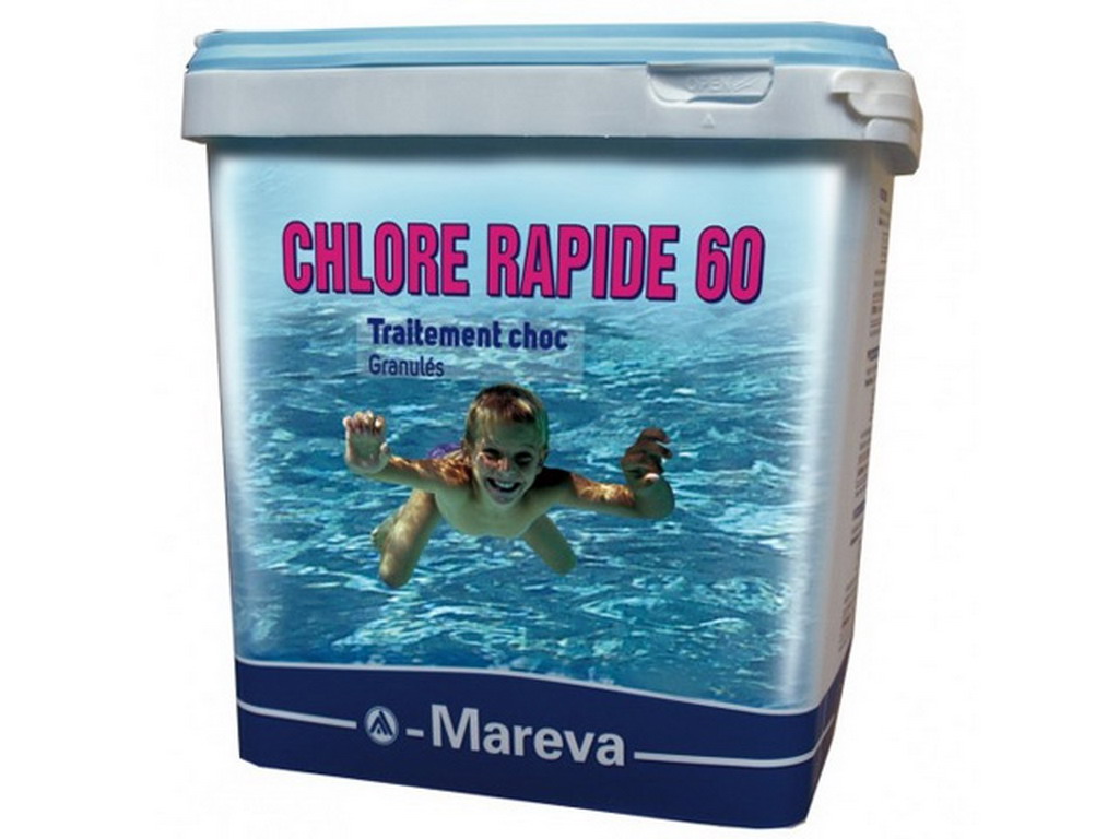 Traitement chlore choc REVA-KLOR Rapide 60 seau 10kg