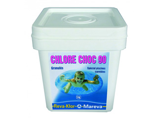 Traitement chlore choc Mareva REVA-KLOR CHOC 90 seau 5kg