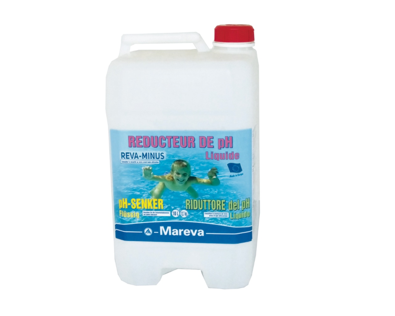 Correcteur de pH REVA-MINUS pH Moins liquide bidon 10L