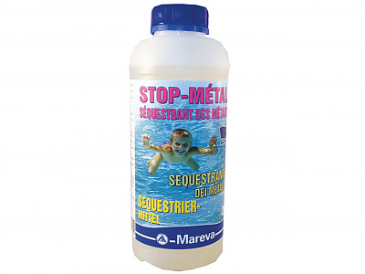 Sequestrant metaux piscine Mareva STOP-METAL bidon 1L