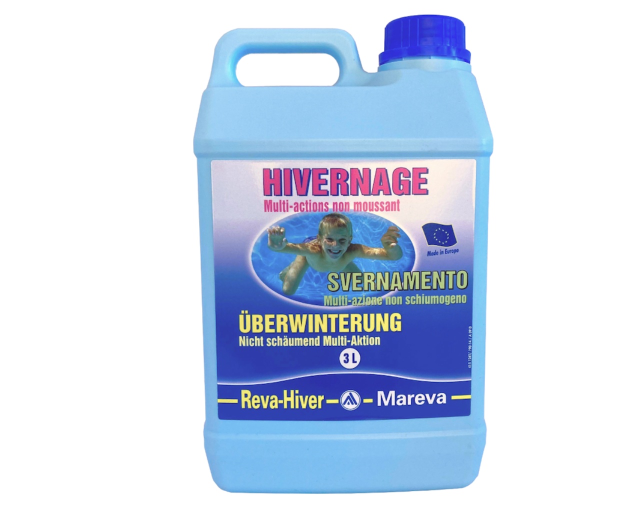 Produit d'hivernage piscine REVA-HIVER bidon 3L