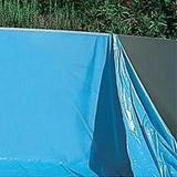 Kit piscine hors-sol acier Toi CANARIAS CIRCULAR ronde Ø2.30 x 1.20m laque blanc - Kit piscine complet Toi CANARIAS CIRCULAR