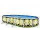 Kit piscine hors-sol acier Toi BOSQUE ovale 9.15 x 4.57 x 1.20m decor bosquet