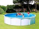 Piscine hors-sol acier Toi CANARIAS ronde Ø4.60x1.20m + kit entretien + couverture - Autre vue