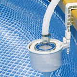 Kit piscine tubulaire Intex ULTRA SILVER avec filtre a sable + skimmer + tapis + bache + echelle - Intex ULTRA SILVER Une piscine de qualité pour une baignade sans souci