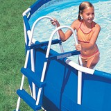 Kit piscine hors-sol autoportante Intex EASY SET ronde Ø457 x 107cm avec filtration debit 3.8m3/h - Kit piscine complet Intex