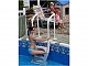 Echelle piscine hors-sol H2O symetrique 4 marches avec double securite enfant - Autre vue