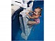 Echelle piscine hors-sol H2O symetrique 4 marches avec double securite enfant - Autre vue