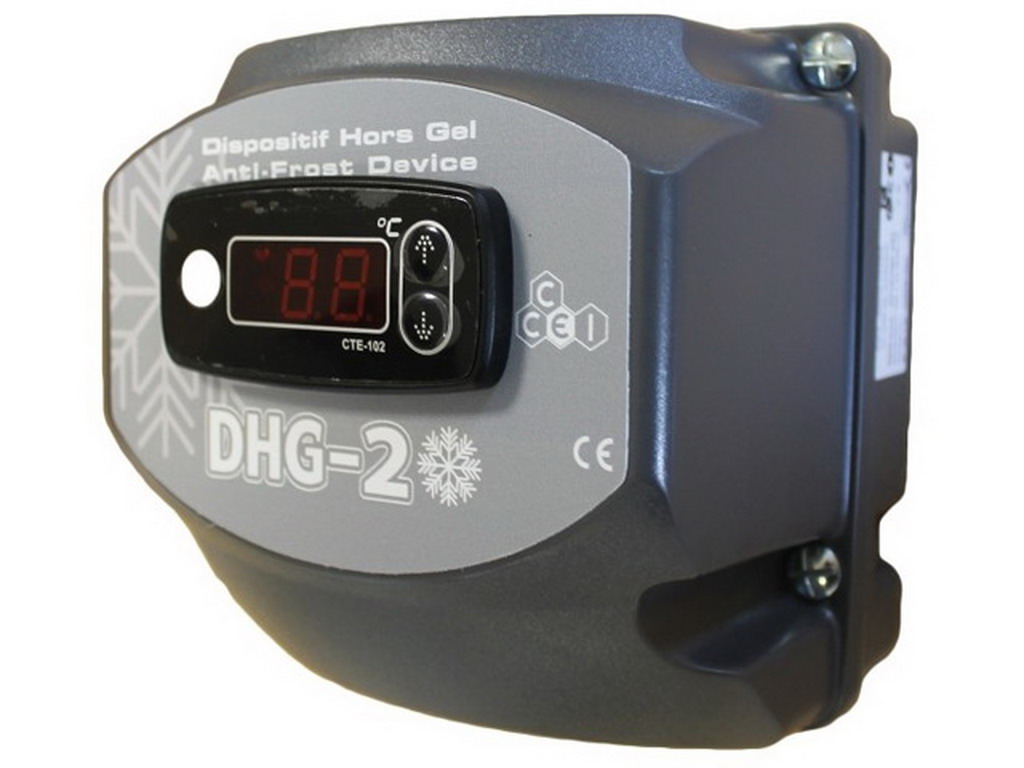 Coffret de mise hors gel CCEI DHG-2 Digital avec thermostat electronique