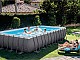 Kit piscine tubulaire Intex ULTRA SILVER rectangulaire 732 x 366 x 132cm filtration sable - Autre vue