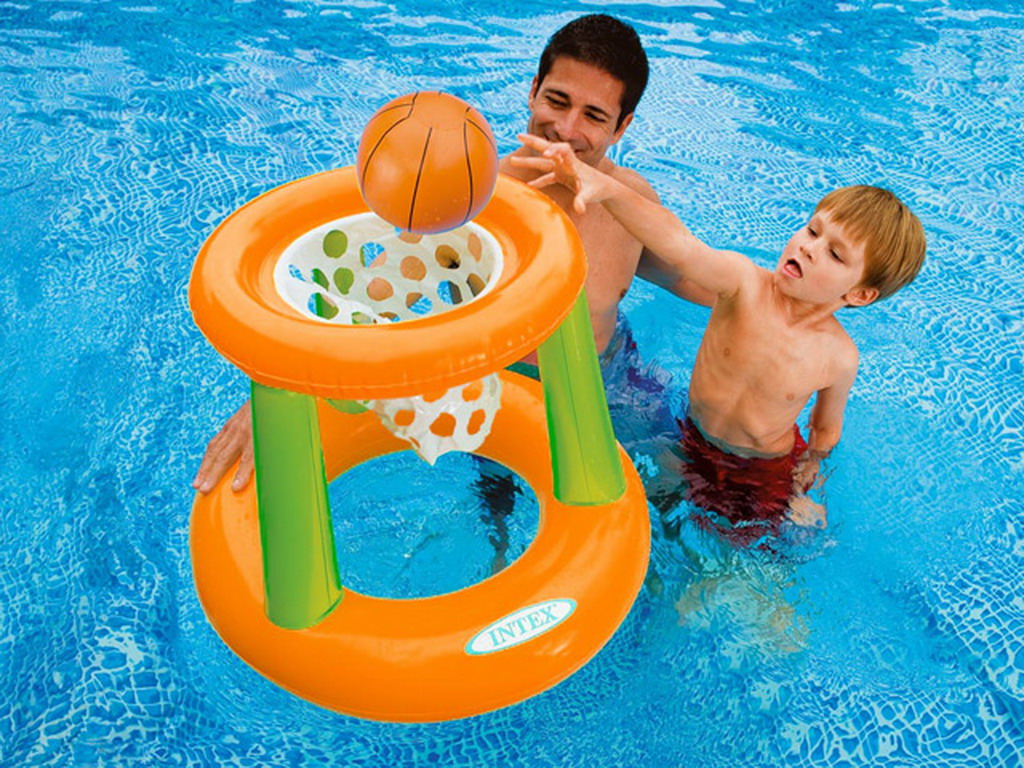 Jeu gonflable Intex BASKET BALL dimensions 67 x 65cm avec ballon