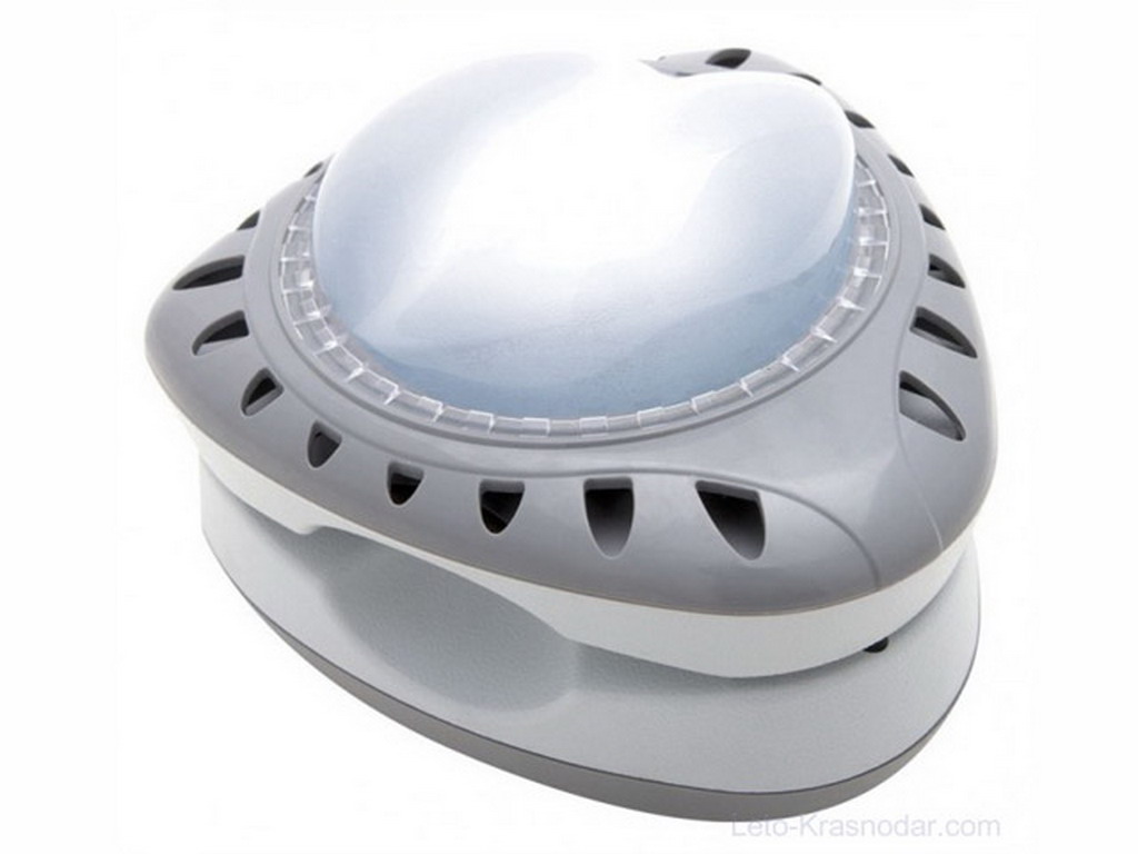 Spot piscine Intex MAGNETIC a LED pour piscine hors-sol autoportante ou tubulaire