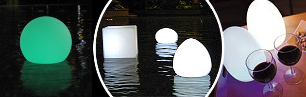 Lampe sans fil Loon BALLOON a LED Ø80cm pour piscine et jardin - Caractéristiques de la lampe sans fil Loon BALLOON à LED pour piscine et jardin