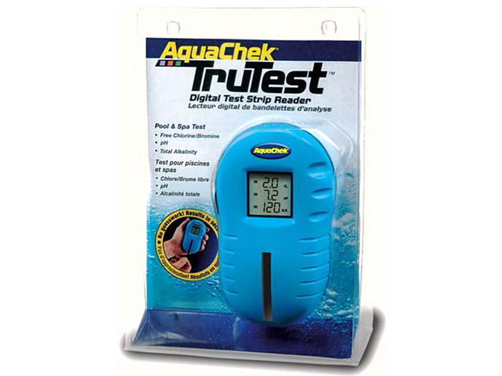 Lecteur digital de bandelettes d'analyse AquaChek TRUTEST pour piscine