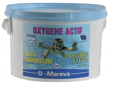 Produit de traitement oxygene actif REVA-CHOC en tablettes seau 3kg