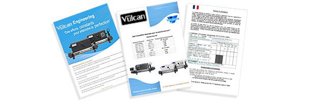 Rechauffeur Vulcan ANALOGUE Titane 12kW Tri piscine hors-sol et enterree - Documents à télécharger conformité à la norme CE, notice d'utilisation, choix réchauffeur