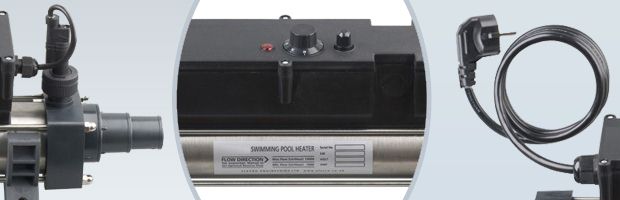 Rechauffeur Vulcan PLUG AND PLAY 3kW piscine hors-sol et enterree - Réchauffeur VULCAN PLUG AND PLAY