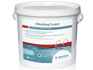 Galets de chlore lent CHLORILONG 250g Bayrol seau de 10kg