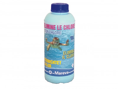 Traitement piscine STOP CHLORE bidon 1L