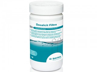 Nettoyant special filtre piscine DECALCIT Bayrol boite de 1kg