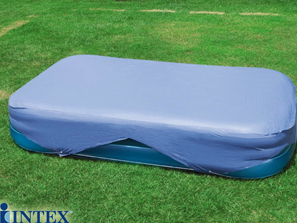 Couverture de protection Intex COVER 305 x 183cm pour piscine hors-sol rectangulaire