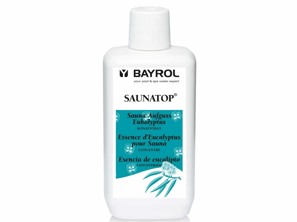 Huiles essentielles Bayrol Eucalyptus SAUNATOP bidon 1L pour sauna