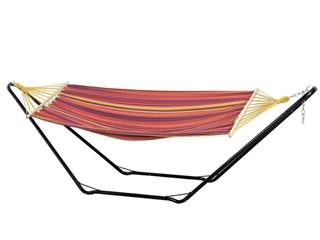 Hamac Amazonas Beach Set coloris vulcano 200 x 100cm