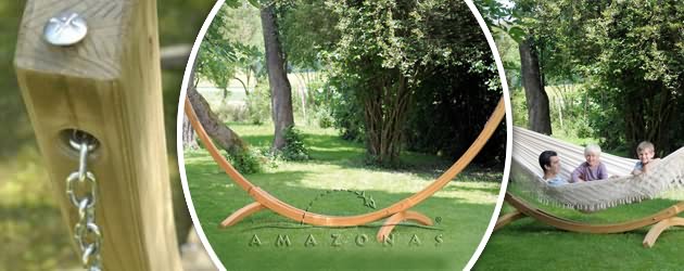 Support de hamac Amazonas Arcus 437 x 160 x 145cm - Caractéristiques du support de hamac Arcus