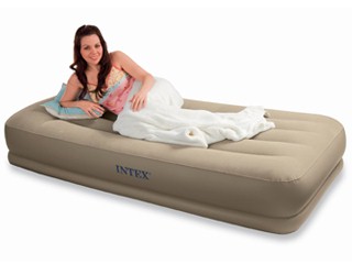 Matelas Airbed gonflable Intex MIDRISE 203 x 102 x 38cm avec gonfleur electrique integre