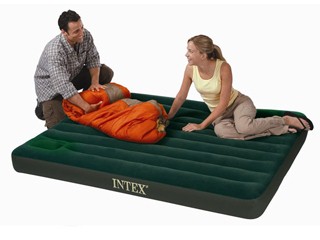 Airbed gonflable DOWNY BED Intex 191 x 137 x 22cm