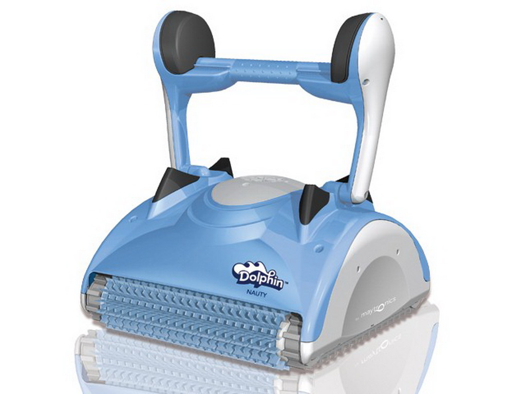 Robot piscine electrique Dolphin NAUTY avec chariot