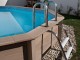 Kit piscine beton NATURALIS 3 decagonale 7,87 x 4,72 x 1,30m aspect bois - Autre vue