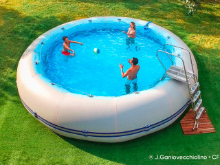 Kit piscine hors-sol Zodiac Original WINKY 5-105 ronde 6.30m x 1.20m