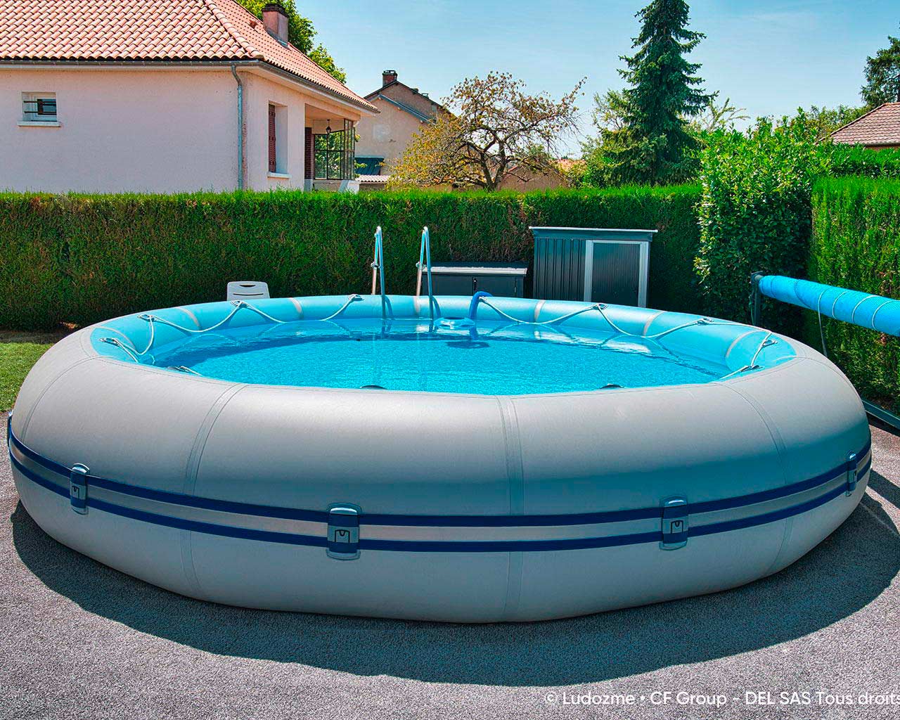 Piscine hors-sol Zodiac Original Winky 6 ronde 7.50m x 1.25m