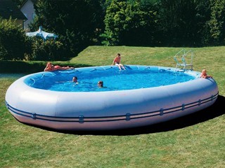 Kit piscine hors-sol autoportante Zodiac OVLINE 3000 ovale 9.20 x 6.30 x 1.30m