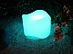 Siege lumineux sans fil empilable Loon POOF a LED 47x37cm pour piscine et jardin - Autre vue