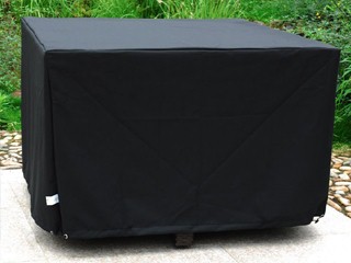 Housse de protection table de jardin 105cm x 105cm coloris noir