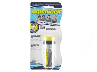 Boite de 10 bandelettes d'analyse AquaChek TRUTEST mesure du sel