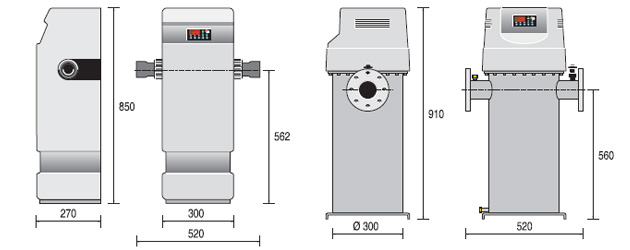 Rechauffeur electrique industriel Zodiac RE en U 120kW tri pour bassin de plus de 150m³ - Avantages du réchauffeur électrique industriel Zodiac RE en U