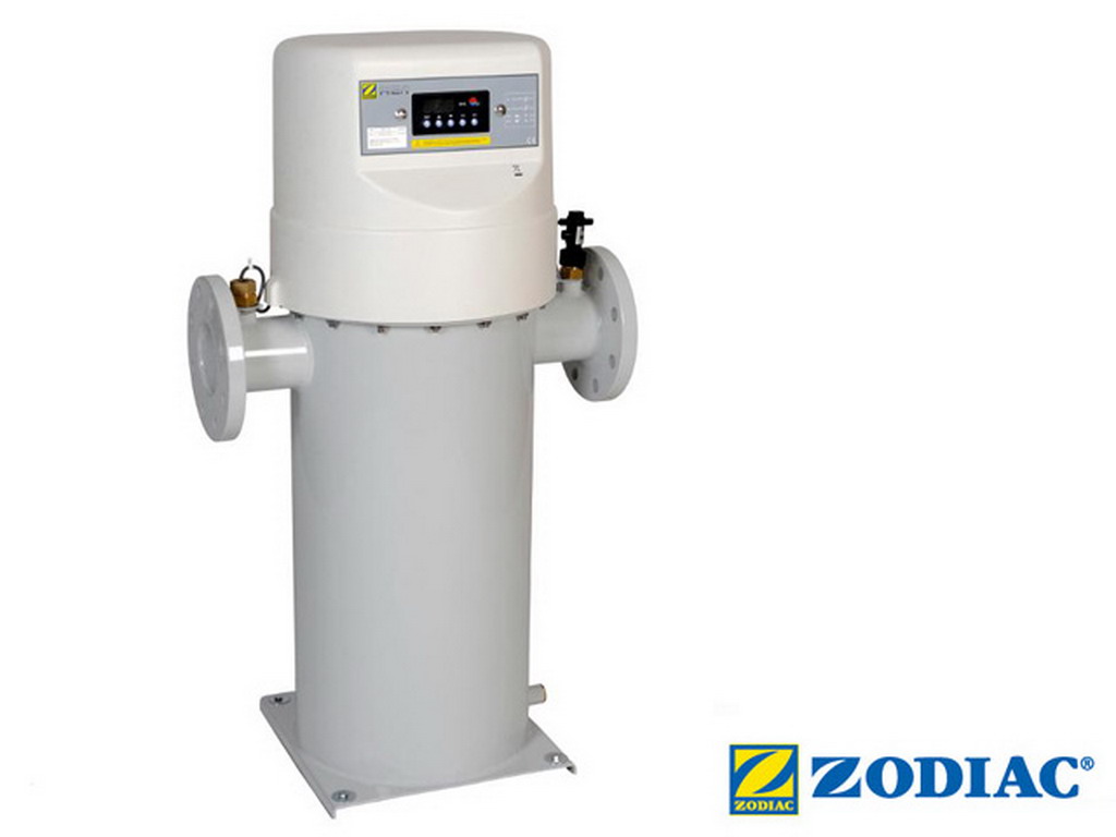 Rechauffeur electrique industriel Zodiac RE en U 120kW tri pour bassin de plus de 150m³