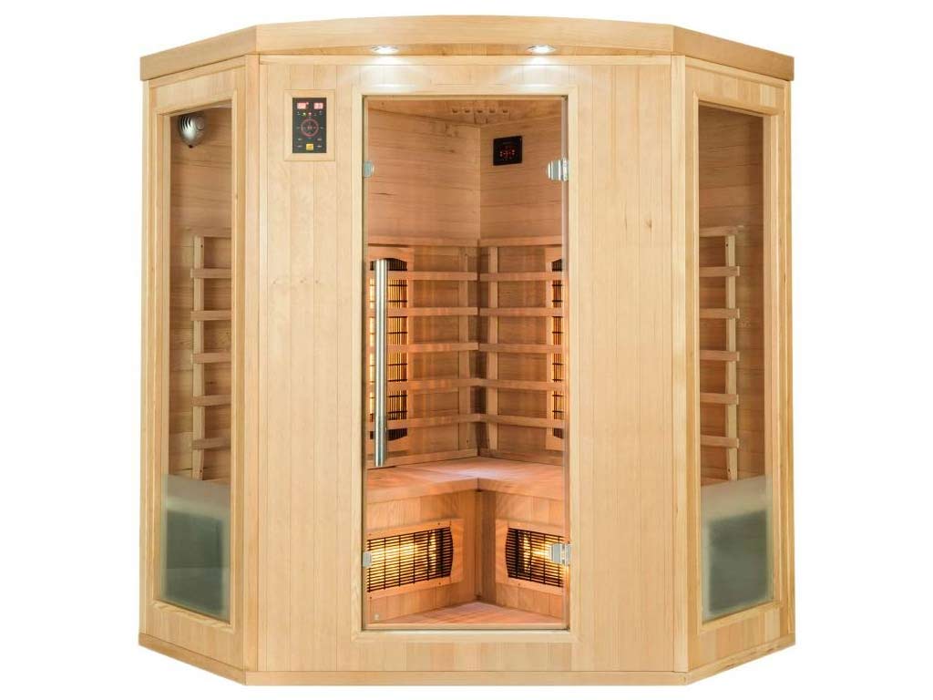 Sauna infrarouge cabine 3-4 places APOLLON QUARTZ