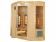 Sauna infrarouge cabine 3-4 places APOLLON QUARTZ - Autre vue