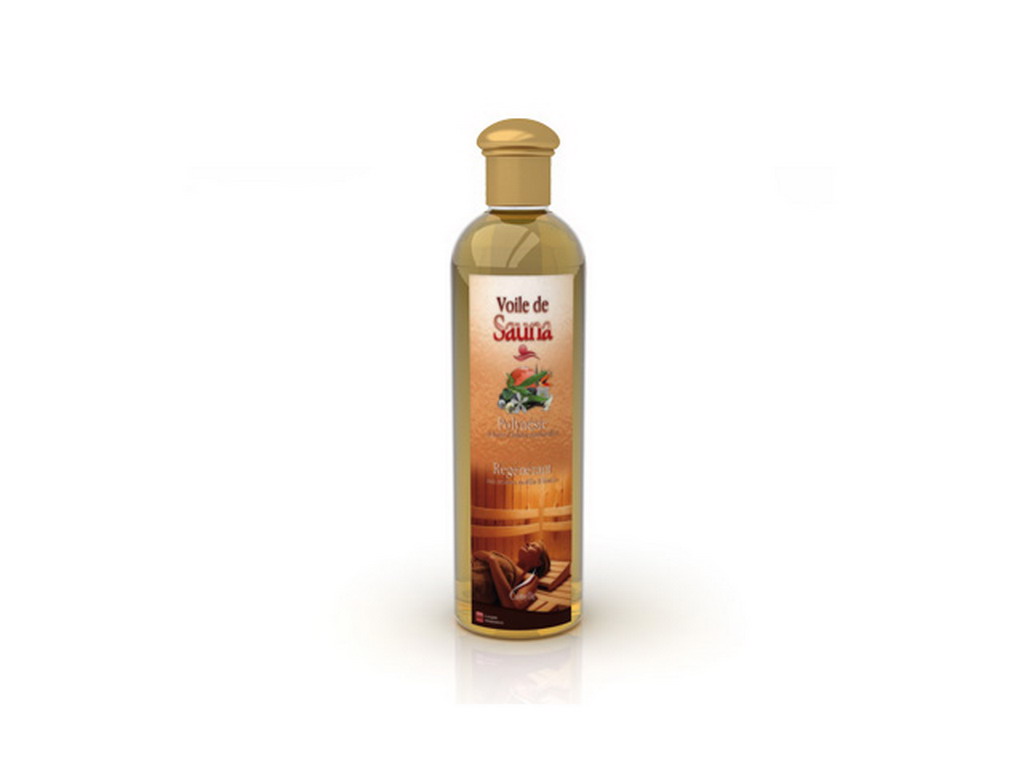 Huiles essentielles Voile de Sauna POLYNESIE flacon de 250ml pour sauna a vapeur